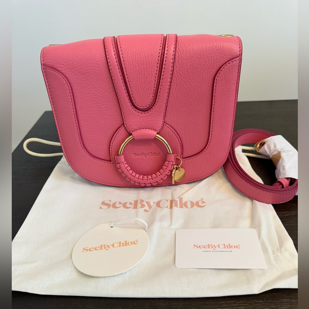 SALE NWT SEE BY CHLOE HANA SHOULDER BAG PINK